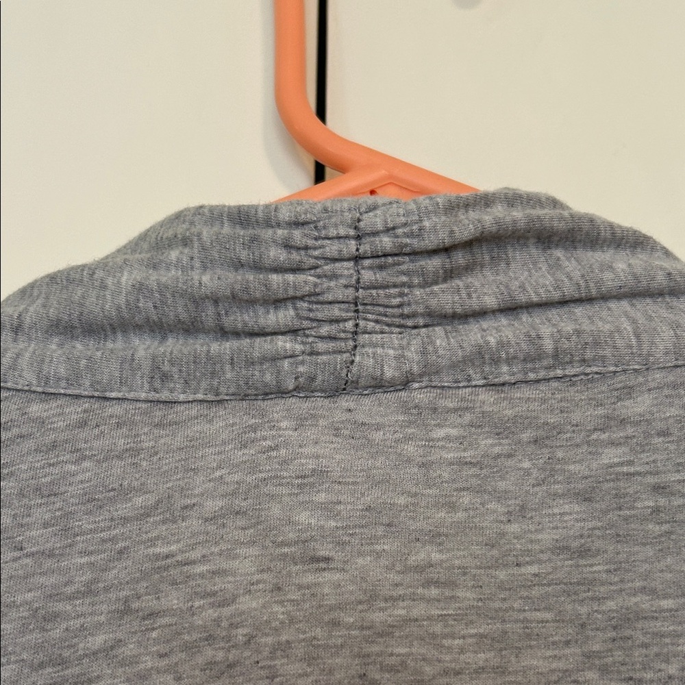 Coldwater Creek grey open cardigan size small 6-8 - Picture 6 of 7